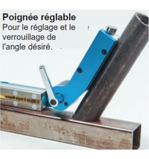 ÉQUERRE Magnétique ADJUST-O ANGLE - MAV 120  Angles 30°-275° - Force de traction