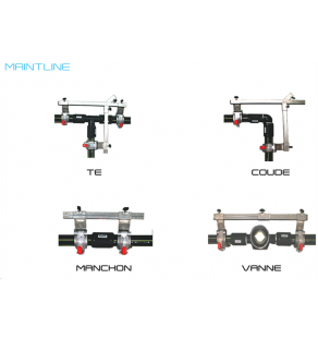 POSITIONNEUR de Maintien pour Tube PE MAINTILINE63