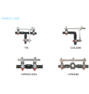 POSITIONNEUR de Maintien pour Tube PE MAINTILINE200