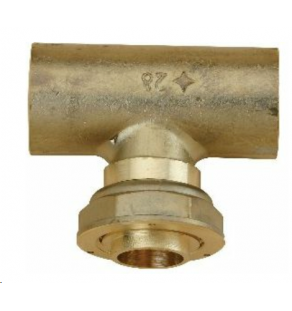 TE Droit pour CM BP   200 mbar Ecrou 6/20 - Cuivre 35 X 1 - 8242290