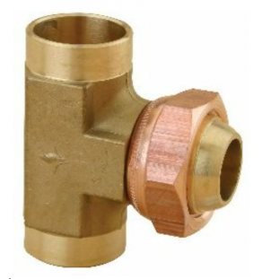 TE Droit pour CM MP Ecrou G3/4" JSC - Cuivre 35 X 1 - 8242258